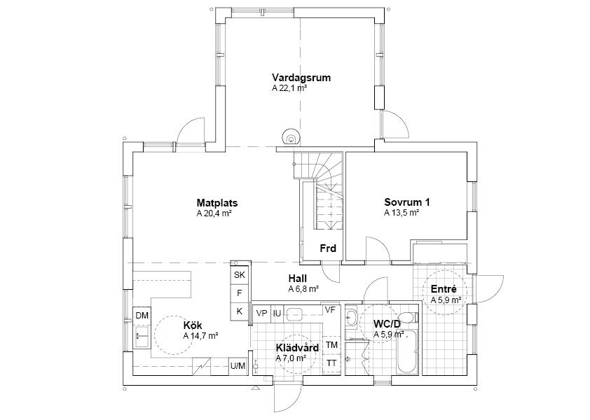 Planlösning V15030 